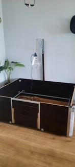 Werpkist,  warmte lamp 2 verschillende, Ophalen, Zo goed als nieuw, 110 cm of meer, Minder dan 65 cm
