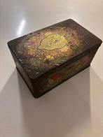 De gruyter vintage decoratieve blikken spaarpot jaren 30-40!, Verzamelen, Blikken, Ophalen of Verzenden, Gebruikt, Overige, Overige merken