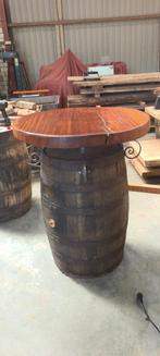 Whiskeybarrel statafel Actie! 200 euro korting!, Huis en Inrichting, Tafels | Statafels, Ophalen of Verzenden, Zo goed als nieuw