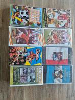 VHS videobanden Voetbal, natuur en lachen om home videos, Cd's en Dvd's, VHS | Documentaire, Tv en Muziek, Alle leeftijden, Ophalen of Verzenden