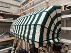 Aluminium Markies - Groen/Wit Gestreept zonder omkapping, Ophalen, Nieuw, Minder dan 250 cm, Markies