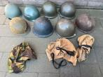 Lotje helmen, Verzamelen, Ophalen of Verzenden, Landmacht, Nederland, Helm of Baret
