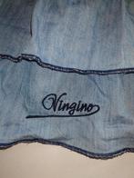 Vingino Jeans jurk denim Blauw 11 jaar zomerjurk spijkerjurk, Ophalen of Verzenden, Zo goed als nieuw