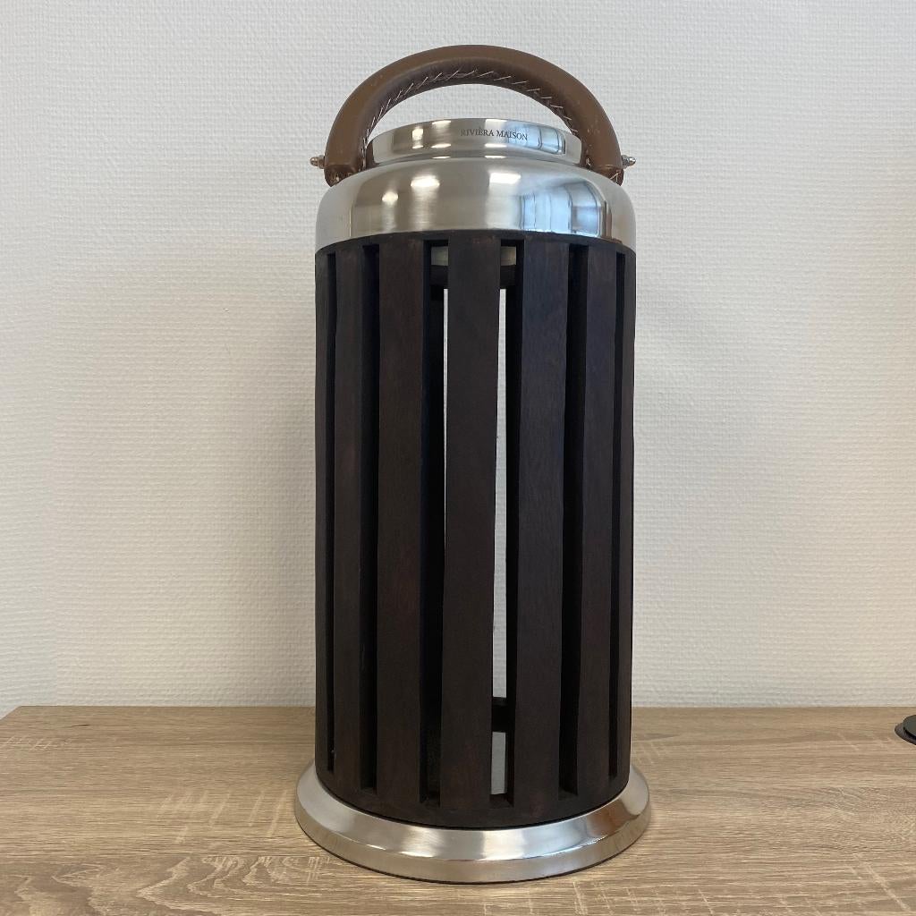 Riviera Maison Windlicht Arvada Van 149,- NU 79,95, Bruin, Beiraweg 15 1047HN Amsterdam, 25 tot 50 cm, Contact_us@riviera-maison.nl