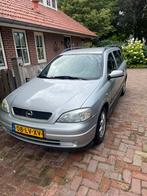 Opel Astra 1.6 8V St.wgn. 2003 Grijs, Auto's, Opel, Voorwielaandrijving, 4 cilinders, Stationwagon, Handgeschakeld