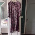 Midi jurk paars maat L/XL, Verzenden, Paars, Maat 42/44 (L), Zo goed als nieuw