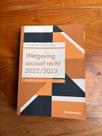 Wetgeving Sociaal Recht 2022/2023 - Nieuw!, Boeken, Ophalen of Verzenden, Nieuw, Niet van toepassing