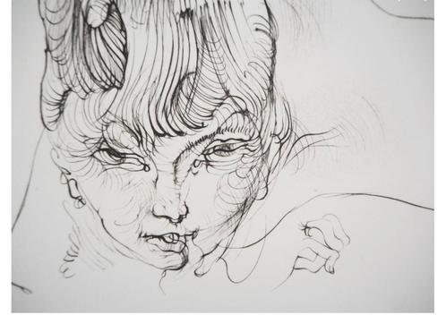 Bellmer Ets - Genummerd & Ingelijst, Antiek en Kunst, Kunst | Etsen en Gravures, Ophalen of Verzenden