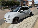 Fiat 500C Twinair Turbo 85pk 2020 Grijs 120TH, Auto's, Euro 6, Cabriolet, Leder en Stof, Origineel Nederlands