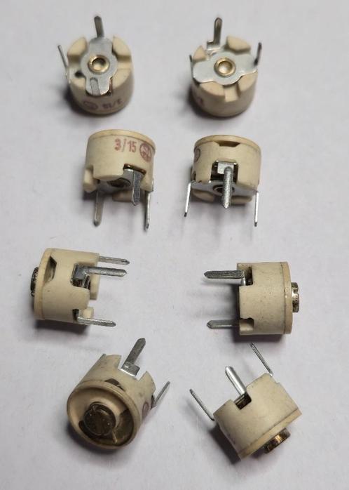 Keramische trimmer variabele condensator 3 - 15 pF, Hobby en Vrije tijd, Elektronica-componenten, Nieuw, Ophalen