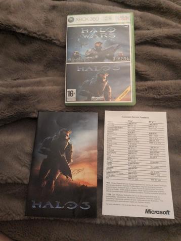 Halo Wars + Halo 3 | Xbox 360 [GEEN CD!!] beschikbaar voor biedingen