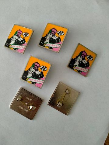 Doe maar Pa 4us muziek vintage speldje nederpop groep  beschikbaar voor biedingen