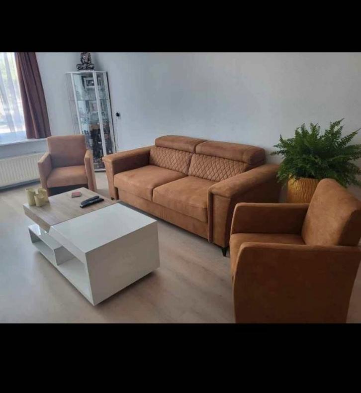 Mooie stevige Bank, Huis en Inrichting, Banken | Complete zithoeken, Zo goed als nieuw, Ophalen