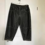 E avantgarde leren broek groen pine Maat 4, Kleding | Dames, Overige kleuren, Verzenden, Maat 42/44 (L), Zo goed als nieuw