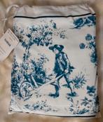 1-Persoons Belgium Blue dekbedovertrek Toile de Jouy Stark, Huis en Inrichting, Eenpersoons, Verzenden, Wit, Dekbedovertrek