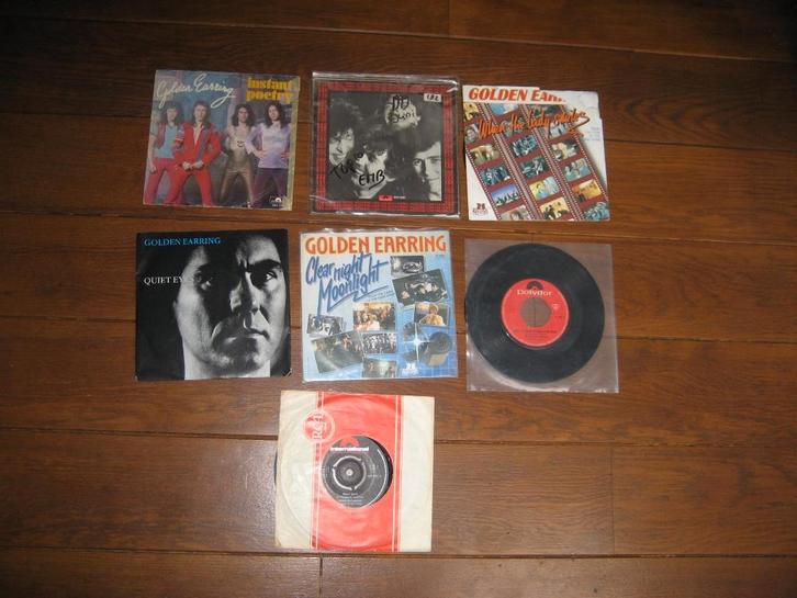 Sixties nederbeat golden earrings collection, Cd's en Dvd's, Vinyl Singles, Gebruikt, Single, Rock en Metal, 7 inch, Ophalen of Verzenden