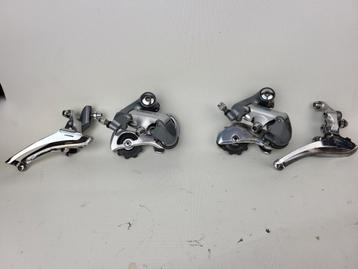 Shimano 600 tricolor Ultegra achterderailleur voorderailleur beschikbaar voor biedingen
