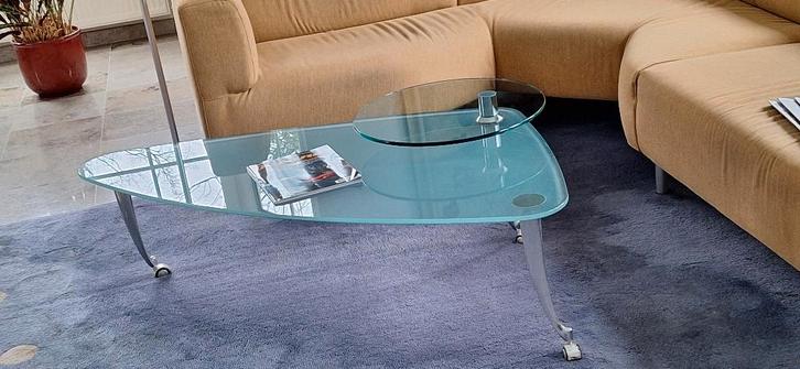 ROLF BENZ SALONTAFEL, Huis en Inrichting, Tafels | Salontafels, Gebruikt, Minder dan 50 cm, 50 tot 100 cm, 100 tot 150 cm, Ovaal