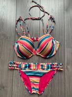 Bikini maat 80D maat M, Gedragen, Bikini, Ophalen of Verzenden, Roze