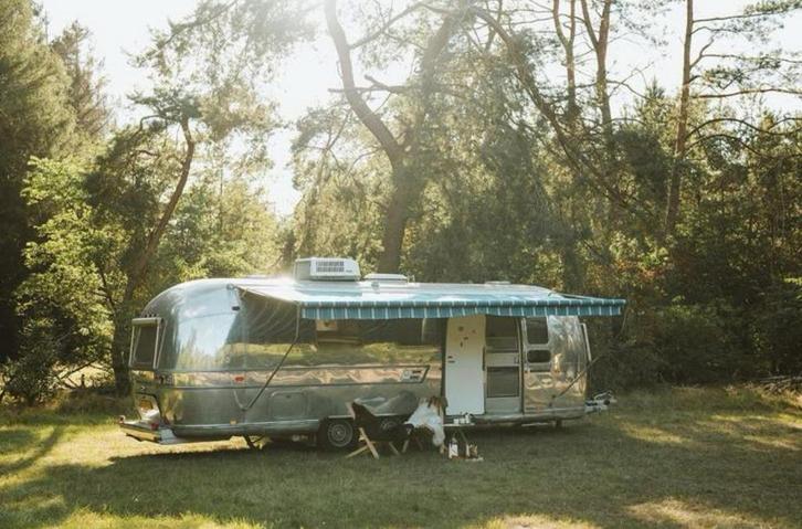 Airstream overlander 27’ - 1972, Caravans en Kamperen, Caravans, Particulier, Rondzit, Koelkast, Ophalen