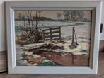 Clement Bezemer (1910- 2002) - Winterlandschap, Ophalen of Verzenden