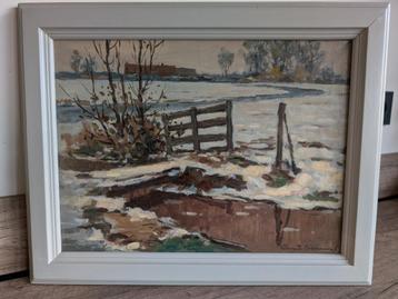 Clement Bezemer (1910- 2002) - Winterlandschap beschikbaar voor biedingen