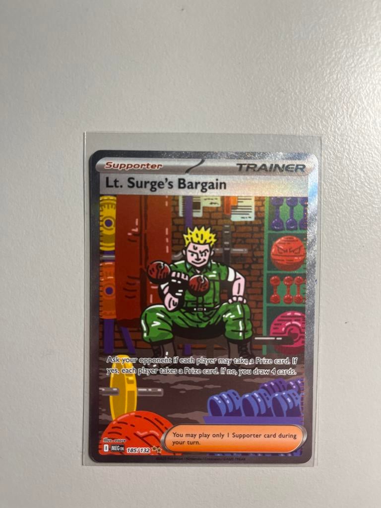 Lt surge bargain gradeble SIR, Ophalen