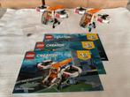 Lego 31071 creator Drone Explorer 2x, Complete set, Gebruikt, Ophalen of Verzenden, Lego