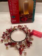 Mooie nieuwe glaskralen krans met verlichting, Ophalen of Verzenden, Nieuw
