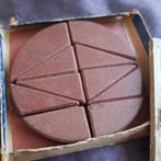 Antieke Tangram Puzzle met Boekje Ei van Columbus 1896, Antiek en Kunst, Antiek | Speelgoed, Verzenden