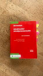 T. Blom - Arresten strafrecht/strafprocesrecht 2022, Ophalen of Verzenden, Zo goed als nieuw, T. Blom