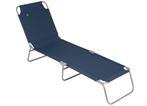 Stretcher (Blauw,  inklapbare ligbed), Ophalen, Nieuw, Aluminium, Verstelbaar