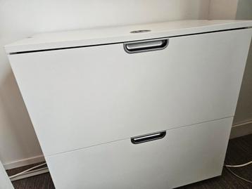 Twee IKEA Galant ladekasten - Wit - afbeelding 5