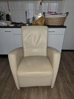 Fauteuils gratis af te halen, Huis en Inrichting, Fauteuils, Ophalen, Gebruikt, 50 tot 75 cm, Leer