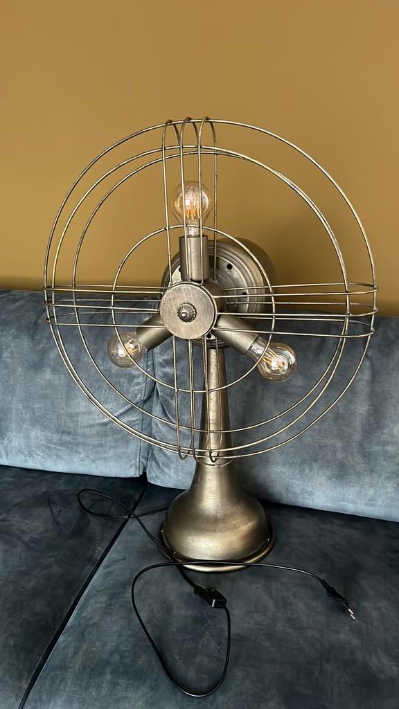 Grote Lamp brons/goud, Ophalen of Verzenden, Zo goed als nieuw, 50 tot 75 cm