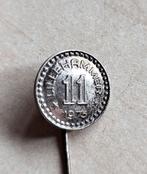 Lillehammer 1975 Nr. 11 zilveren speldje gemerkt Noorwegen, Gebruikt, Niet vindbaar, Niet vindbaar, Speldje of Pin
