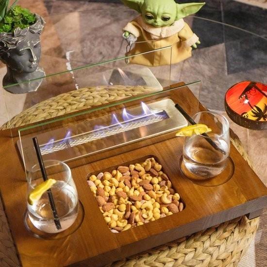 Bio Ethanol Tafel haard Double Concept tafelhaard,  NIEUW., Huis en Inrichting, Haarden, Nieuw, Overige soorten, Ophalen