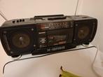 Sharp radio/cassette jaren 80, Ophalen of Verzenden, Gebruikt, Radio