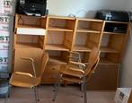 Lundia boekenkast 4 kolommen met vijf lades en deurtje., Huis en Inrichting, Kasten | Boekenkasten, Ophalen, Gebruikt, 50 tot 100 cm