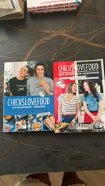 Chicks love food - 2 kookboeken., Ophalen of Verzenden, Zo goed als nieuw, Elise Gruppen; Nina de Bruijn