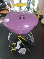 Landmann houtskoolbarbecue Piccolino Ø38cm paars, Nieuw, Ophalen of Verzenden