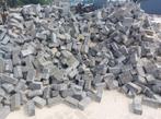 Partij betonklinkers, antraciet, ca. 80 m2, Tuin en Terras, Ophalen, Gebruikt, Klinkers, 10 m² of meer