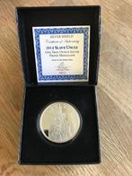 Slave uncle 2014 1 oz zilver in org. verpakking, Postzegels en Munten, Edelmetalen en Baren, Ophalen of Verzenden, Zilver