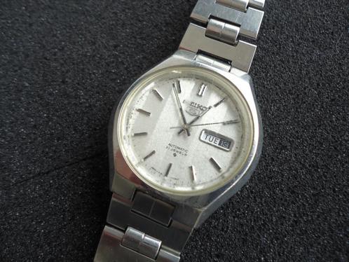 Seiko 5 21-jewels / 1974 / 6119-8550 met Zeldzame Dail, Sieraden, Tassen en Uiterlijk, Horloges | Antiek, Polshorloge, Seiko, Staal