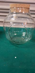 bloempot glas met kurkdop, Tuin en Terras, Ophalen of Verzenden, 'T Olde Gre-j, Info@toldegrej.nl, Endepoelstraat 20f Didam