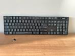 Trust Draadloos Toetsenbord, Computers en Software, Toetsenborden, Gebruikt, Multimediatoetsen, Ophalen of Verzenden, Draadloos