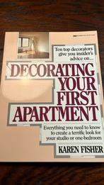 Decorating your first apartment - Karen Fischer, Ophalen of Verzenden, Zo goed als nieuw, Interieur en Design