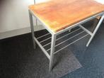 vintage pastoe Cees Braakman retro bijzet tafel, Gebruikt, 55 tot 75 cm, Rechthoekig, Hout