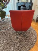 2 Leren Stoelen Label Design, Huis en Inrichting, Ophalen, Gebruikt, Twee, Leer