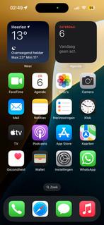 Iphone 15 pro, Telecommunicatie, Mobiele telefoons | Apple iPhone, 128 GB, 89 %, Ophalen of Verzenden, Zo goed als nieuw